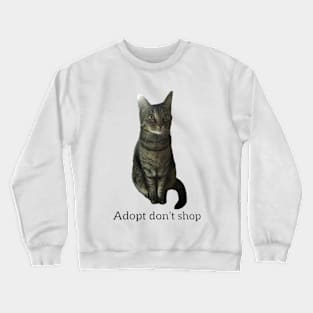 Adopt Don’t Shop Crewneck Sweatshirt